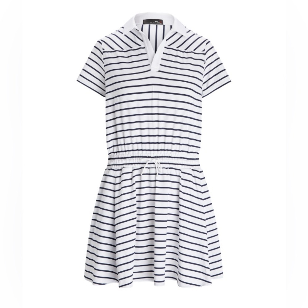 Ralph Lauren Striped stretch jersey polo dress